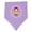 Lavender and Pink, variant on Inktastic Matryoshka Russian Cute Pink Nesting Doll Baby Bandana Bib
