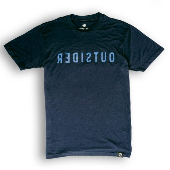 The Backwards Tee - Navy