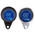 thumbnail image 5 of Motorcycle Digital Speedometer Retro LCD Odometer Fuel Gauge Tachometer DC12V, 5 of 7