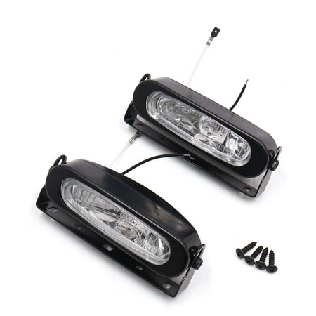 2 Pcs H3 12V 55W Metal Glass Car Vehicle Auto Warm White Fog Driving Light (Best Glasses For Driving In Fog)