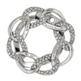 thumbnail image 2 of Scarf Ring Buckle Silk Scarf Clasp Clip Clothing Wrap Holder Clothing Decoration, 2 of 4