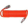 thumbnail image 4 of Flexible pneumatic hose, 8 x 5 mm, 3 meters long, with quick connectors for efficient operation of air compressors., 4 of 5