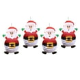 thumbnail image 3 of Colcolo Christmas 3D Paper Lantern Hanging Crepe Paper Holiday Decoration Paper Lanterns Santa Claus, 3 of 8