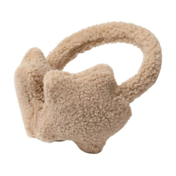 Ediodpoh Cute Earmuffs Winter Warm Outdoor Ear Covers Headband Earwarmer for Women and Girls Khaki