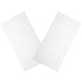 thumbnail image 1 of PTOOTP 2PCS Set DIY Inlays Guitar Headstock Overlay White Seashell for, 1 of 8