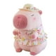 thumbnail image 1 of Peluche de peluche TITQWOP con forma de capibara rosa, 30 cm, para fiestas en la piscina, 1 of 7