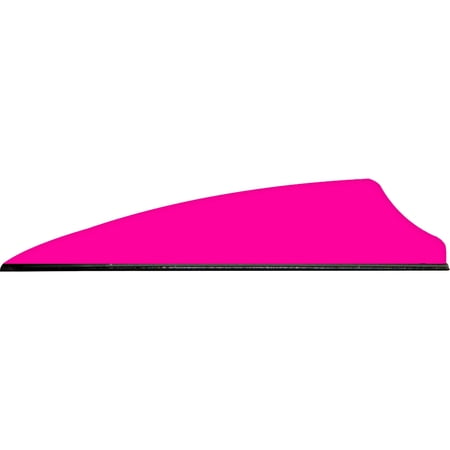Q2i Q06045 Fusion-XI 100 Pack 2.5 Neon Pink Archery Arrow Vanes