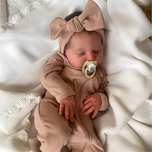 RSG 20" Reborn Baby Doll with Soft Cloth Body