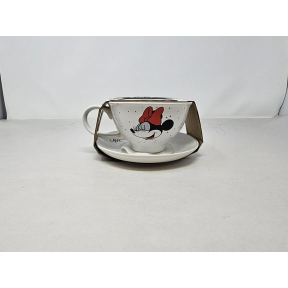 Disney Minnie Mouse 12oz Teacup & Saucer Set