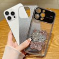 thumbnail image 4 of Glitter Cartoon Hello Kitty Phone Case For iPhone 14 13 12 11 Pro Max XS XR X 7 8 Plus Clear Shockproof Lens Protection Cover LXY, 4 of 7