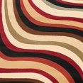thumbnail image 2 of Contemporary Rug - Porcello Polypropelene Pile -Red/Multi Style-C-Color:Red/Multi,Design:Contemporary,Shape:Medium Rectangle,Size:9' 6''L x 6' 7''W, 2 of 3