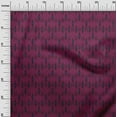 thumbnail image 2 of oneOone Viscose Jersey Fabric Abstract Ikat Printed Craft Fabric BTY 60 Inch Wide, 2 of 5