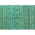 thumbnail image 1 of Ahgly Company Indoor Rectangle Persian Turquoise Blue Traditional Area Rugs, 3' x 5', 1 of 4