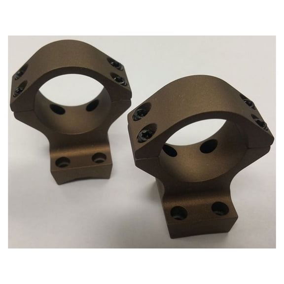 Talley Lightweight 2-Piece Scope Mount 30mm Rings Browning X-Bolt Hell's Canyon Burnt Bronze High