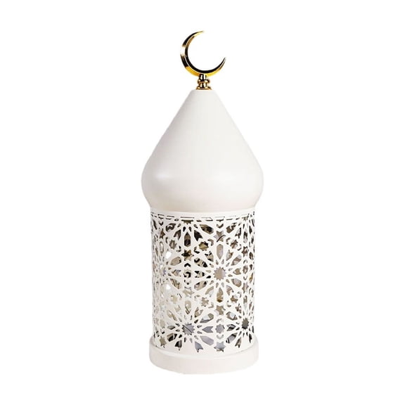 Decorative Candle Holder Ramadan Decoration Metal Candle Lantern Tea Light Holder for Mantel Table Desk Dining Room Home Decor