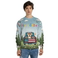 thumbnail image 4 of Happy Easter Shiba Inu American Flag Truck Bunny Ears All Over Print 3D Sweatshirt Unisex Merch Shibas Dog Lovers Gifts Idea - 03001, 4 of 6