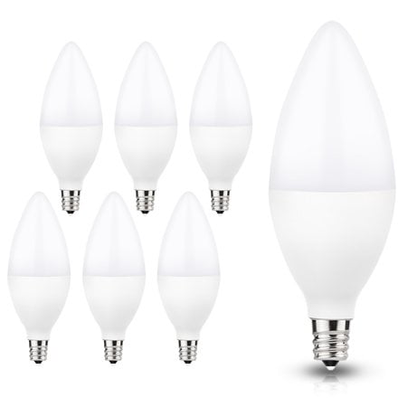 E12 Led Candelabra Light Bulbs 6w 60w, Led E12 Chandelier Light Bulb