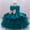 Green, variant on Fesfesfes 2 Piece Set Toddler Girls Dress Net Yarn Embroidery Rhinestone Bowknot Birthday Party Gown Long Dresses Headband Suit Holiday