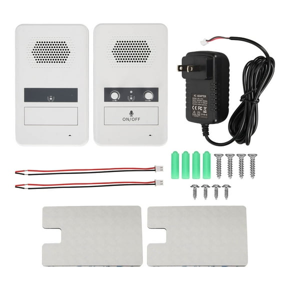 Window Speaker Intercom,Dual Way Counter Intercom Counter Intercom Speaker Window Two Way Intercom System Tried and Trusted