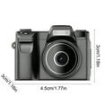 thumbnail image 3 of Leodye 1PCS 20g HD 1080P Mini Camera 180mAh Battery Lightweight Design Portable Outdoor Indoor Video Recorder -1.77x1.18x1.18in, 3 of 6