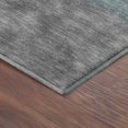 thumbnail image 3 of Addison Rugs Mayfield Premium Machine Washable Transitional Stripes Teal Rectangle Rug, 3' x 5', 3 of 6