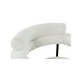thumbnail image 4 of Meridian Furniture Blake Fabric Dining Side Chairs, Cream (Set of 2), 4 of 7