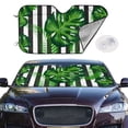 thumbnail image 2 of Balery Palm Greenery Print Car Windshield Sun Shade,Windshield Sunshade for Car Pickup Truck SUV Accessories-Medium, 2 of 7