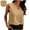 Khaki, variant on Fznquz Long Tank Tops for Women Plain Sleeveless Summer Tank Dressy Trendy Work Pink Clothes Women