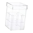 thumbnail image 4 of DOLITY Clear Acrylic Rose Flower Box Cut Flower Arranging Holder Gift Box 1 Hole, 4 of 9