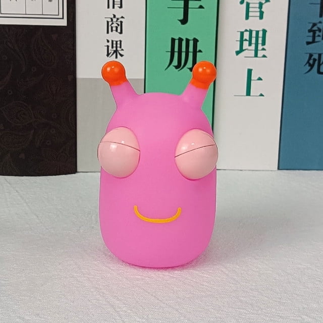 Juguete antiestrés con forma de gusano para decoración del hogar y de la habitación, divertido y lindo juguete de descompresión para adultos y niños, juguete sensorial suave para aliviar el estrés, gu