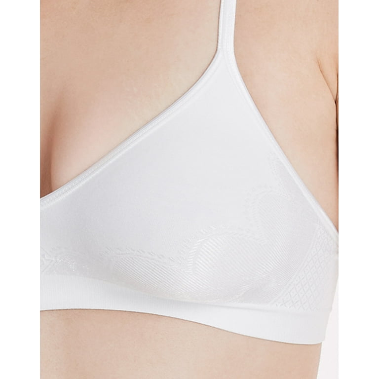 Hanes Womens Ultimate Comfy Support ComfortFlex Fit Wirefree Bra