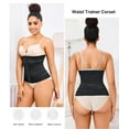 thumbnail image 4 of FL Women's Corset Shapewear Tummy Tucking Sectional Waist Girdle Fitness Belt, 4 of 6