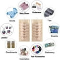 thumbnail image 5 of Organizador de almacenamiento Laklulu, bolsa colgante para bragas, calcetines, ropa interior, sujetadores, 5 of 5