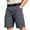 Grey, variant on NAFUU Cargo Shorts for Men Stretch Waist Casual Lightweight Relaxed Fit Hiking Outdoor Work Shorts Pockets Summer Men's Shorts Stretch Work Shorts