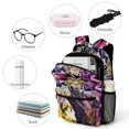 thumbnail image 2 of Yu-Gi-Oh Backpacks Bookbag Casual Daypack Backpacks for Travel Work Camping Office, 2 of 7