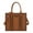 F-Brown, variant on Wrangler Large Tote Bag for Women Shoulder Purse with Strap Vintage Top-Handle Handbags