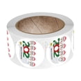 thumbnail image 1 of / de etiquetas adhesivas de papel Kraft etiquetas en para paquete de Navidad, tarros de albañil, botellas, envases de, 1 of 9