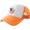 Orange, variant on Oh Canada! Mesh Trucker Hat Baseball Caps for Men Women Classic Dad Hats,Black