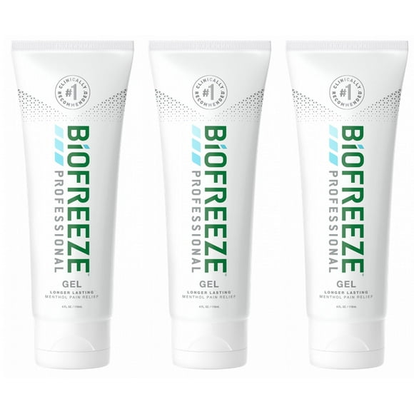BIO FREEZE PROFESSIONAL - 4oz TUBE (3 PACK)