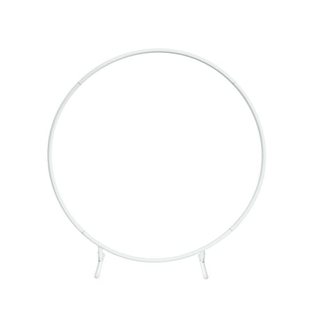 19.75 White Tabletop Hoop by Celebrate It – Metal Display Ring for Floral Centerpieces – DIY Décor – Weddings – Events & Parties