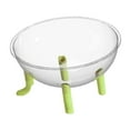 thumbnail image 3 of Cama para gatos de acrílico con cápsula espacial, juguete resistente, centro de actividades, práctico, fácil de limpiar, versátil, adorno de regalo, Verde, 3 of 8