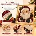 thumbnail image 5 of DIY Christmas Pearl Diamond Painting Art Kit with Frame, Christmas Pearl Beads Art Craft for Adults Beginner for Home Wall Decor, Healing Stress-Relieving, 5 of 7