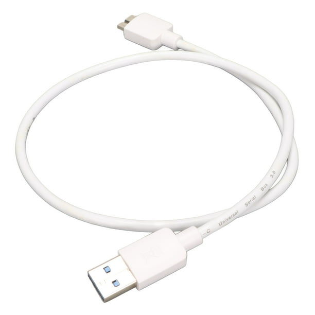 Cable de datos USB 3.0 Micro B a tipo A Cable de datos de disco duro móvil USB 3.0 Micro B de alta velocidad para teléfono móvil Note3 S5