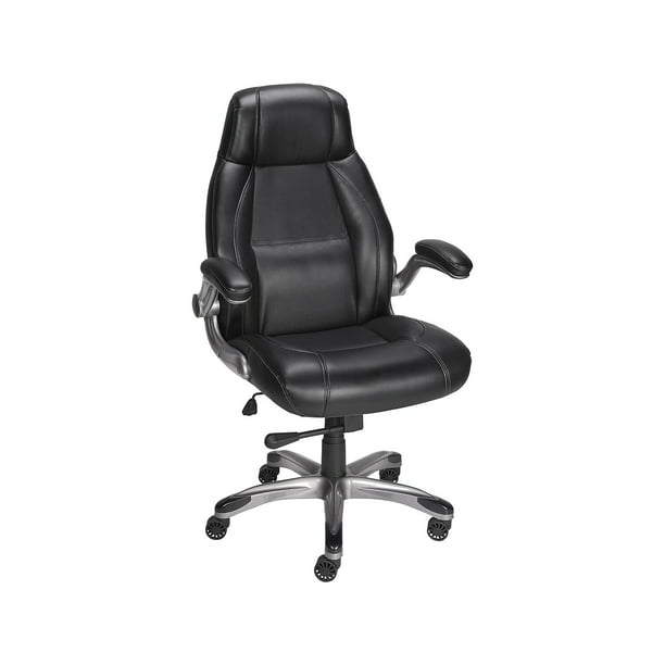 Staples Tor Bonded Leather Managers, Office Chair Arm Covers Staples