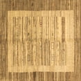 thumbnail image 1 of Ahgly Company Indoor Square Abstract Brown Contemporary Area Rugs, 5' Square, 1 of 4