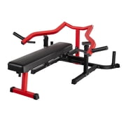 Accreate Chest Press Bench for Home Gym, Bench Press Machine with Independent Converging Arms, 1050 LBS Load Capacity Adjustable Flat Incline Bench for Arm, Chest, AB Workout