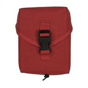 Voodoo Tactical 15-0021016000 Red 2-in-1 MOLLE-Compatible Medic's Pouch