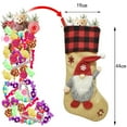 thumbnail image 2 of Baywell Christmas Stocking, 18" Faceless Gnome Plush with Faux Fur Cuff Christmas Decorations and Party Accessory, 2 of 6