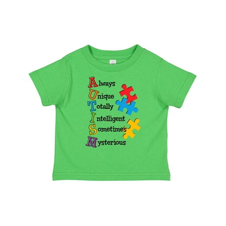 

Inktastic Autism Acrostic Boys or Girls Toddler T-Shirt