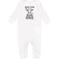 thumbnail image 2 of Inktastic Holy Cow I'm One Birthday Baby Romper Coveralls, 2 of 4
